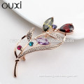 60113-2 OUXI New arrival new crystal stone brooch